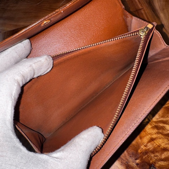 Louis Vuitton vintage Sarah wallet monogram 1996 Spain - Picture 12 of 15